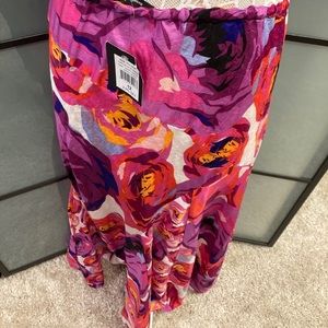 Nanette Lepore 2Piece Textured Silk Skirt & Blouse